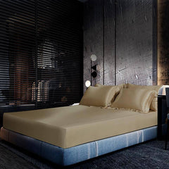 19 Momme Seamless Mulberry Silk Fitted Sheets - avasilk