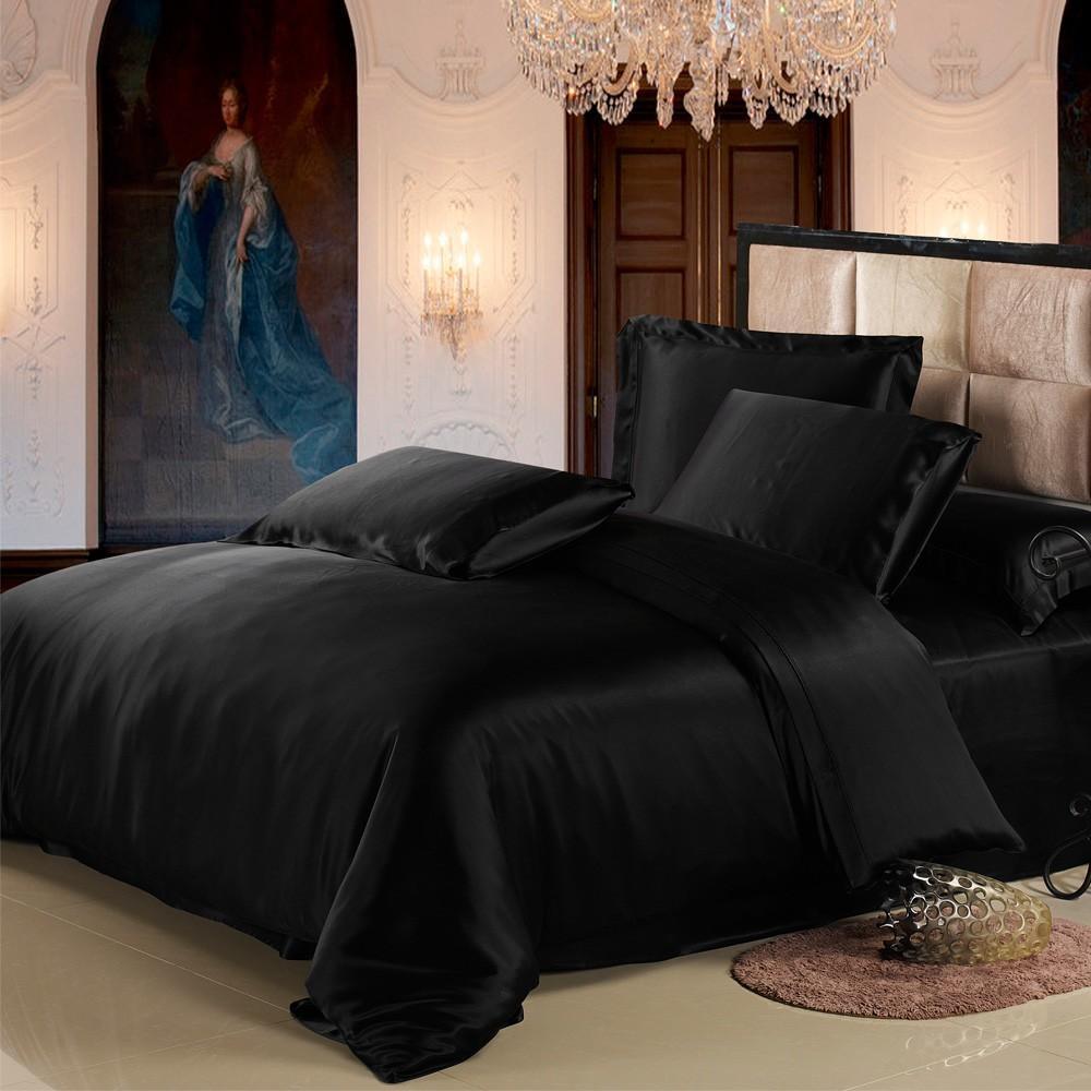 22 Momme Seamless Pure Mulberry Silk Duvet Cover - avasilk