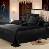25 Momme Seamless Pure Mulberry Silk Flat Sheet - avasilk
