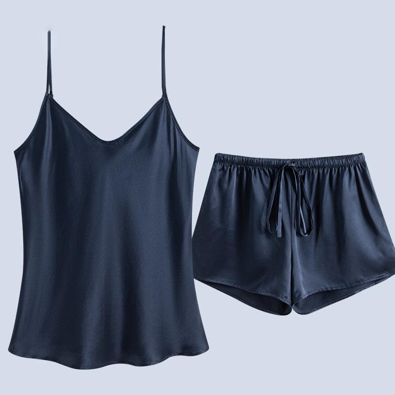Sexy 100% Silk Camisole Sets Sleepwear for Women - SILKSILKY UK