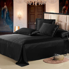 25 Momme Seamless Pure Mulberry Silk Flat Sheet - avasilk